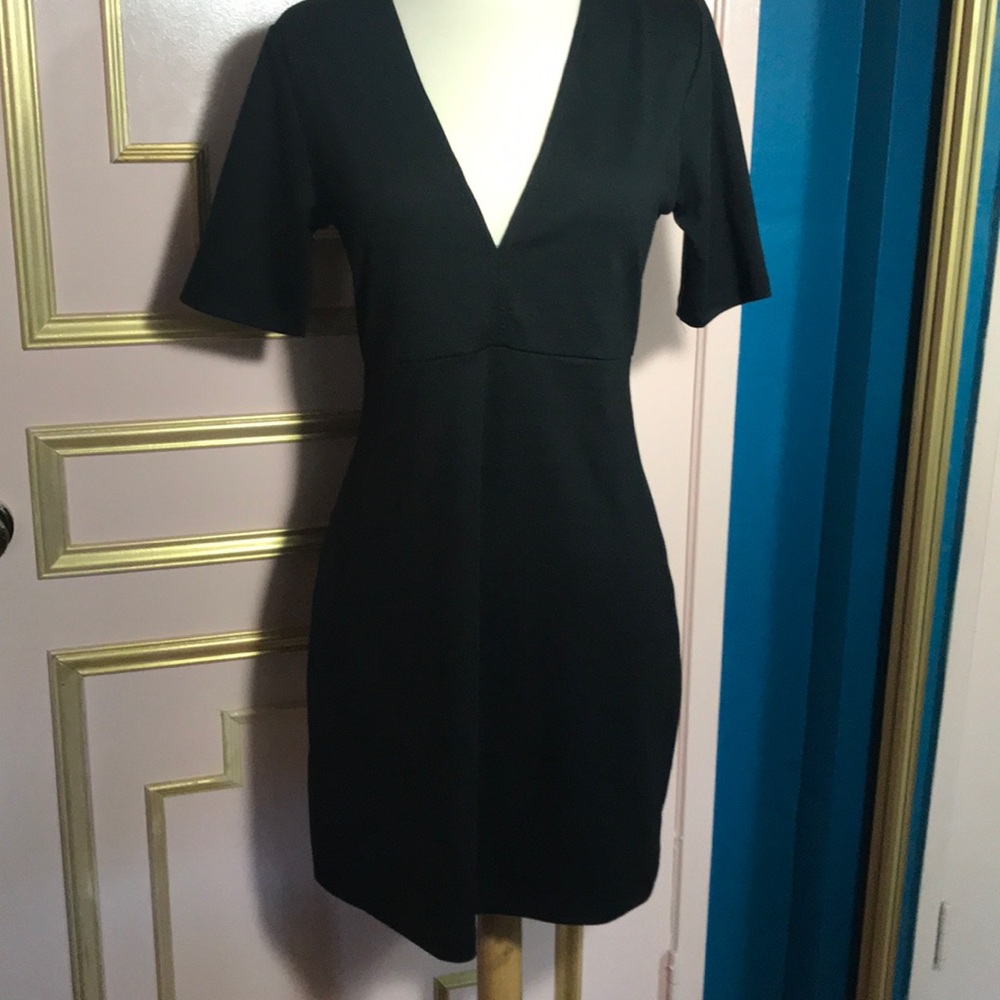Zara black mini dress